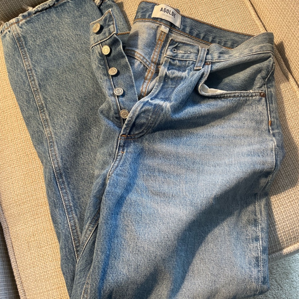 Agolde Light Blue Denim Jeans size 26. Great condition!